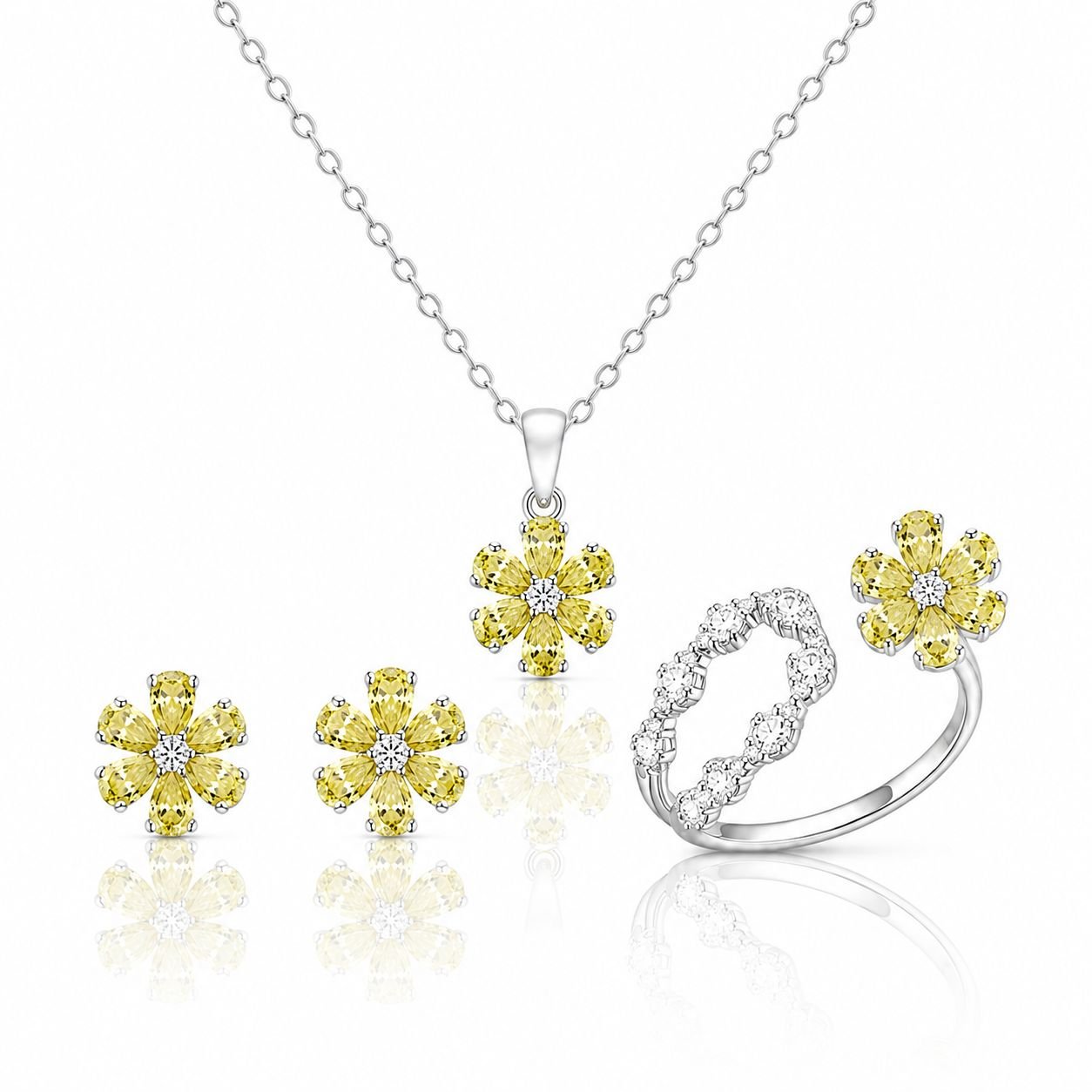 Citrine Bloom Three-Piece Set